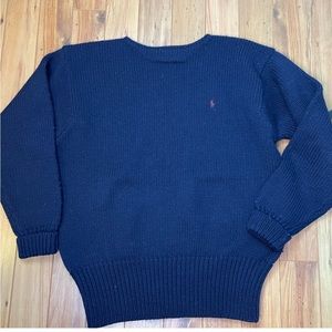 80s/90s Vintage Polo Ralph Lauren 100% Wool sweater size L